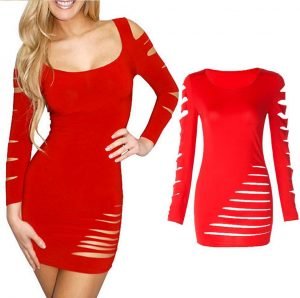 M0158 red1 Mini Dresses maureens.com boutique