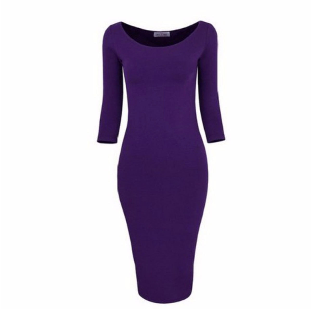 M0172 purple1 Long Sleeve Dresses maureens.com boutique
