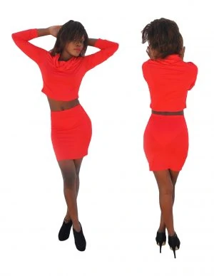 M0181 red8 Two Piece Sets Dresses maureens.com boutique