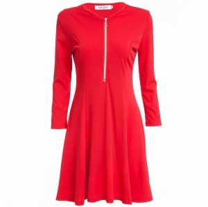 M0184 red2 Leisure Dresses maureens.com boutique