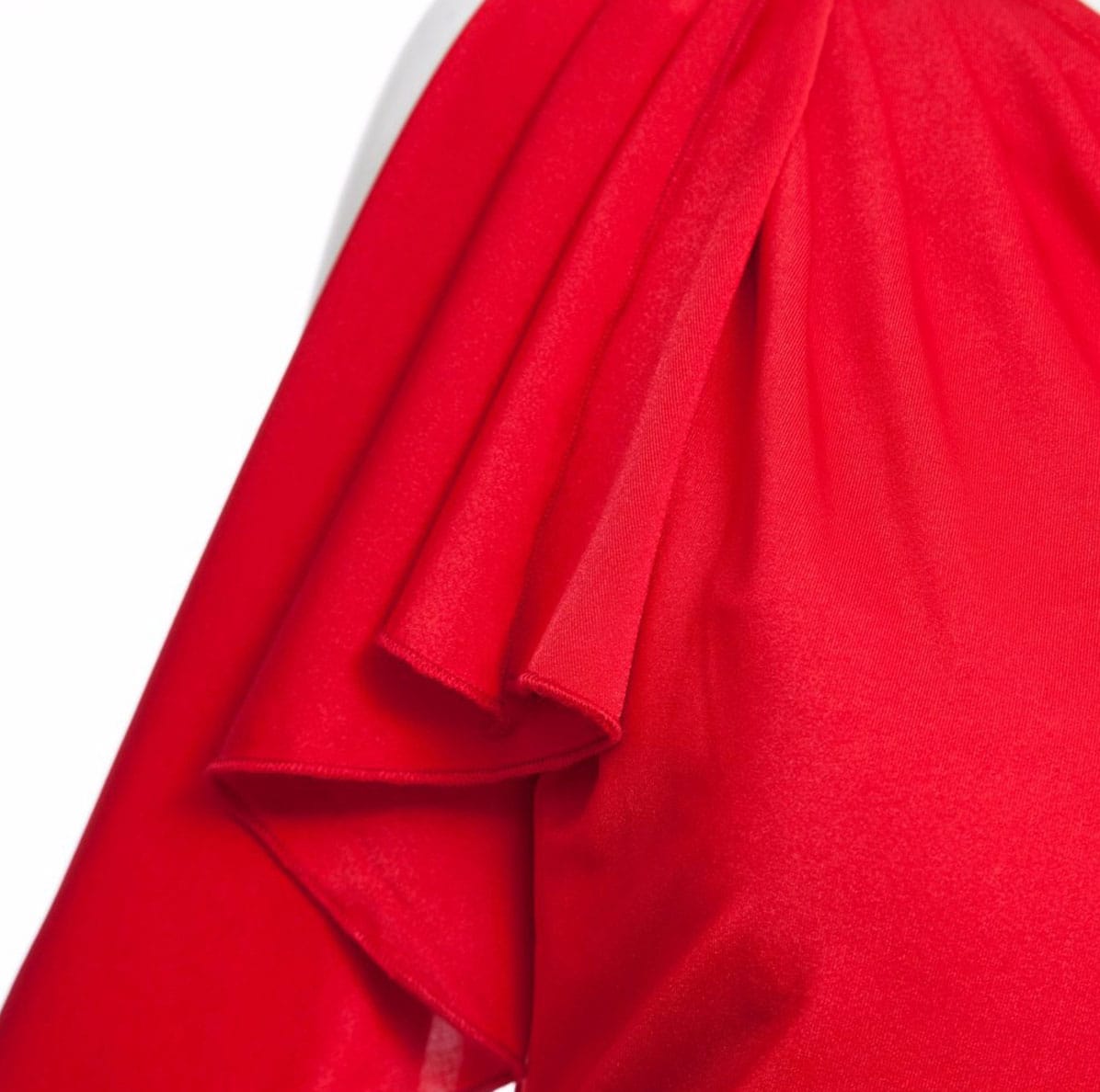 M0188 red8 Short Sleeve Dresses maureens.com boutique