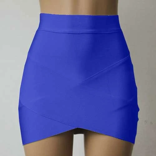 M0196 blue1 Mini Skirts maureens.com boutique