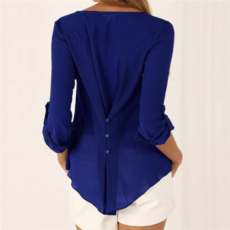 M0225 blue2 Blouses Tops Shirts maureens.com boutique
