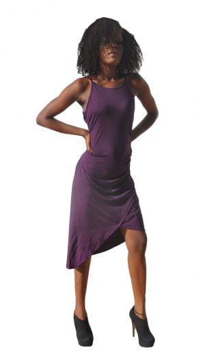 M0246 purple1 High Low Dresses maureens.com boutique