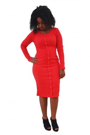 M0253 red1 Office Evening Dresses maureens.com boutique