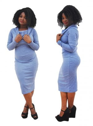 M0268 blue1 Long Sleeve Dresses maureens.com boutique