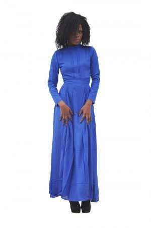 M0293 blue1 Long Sleeve Dresses maureens.com boutique
