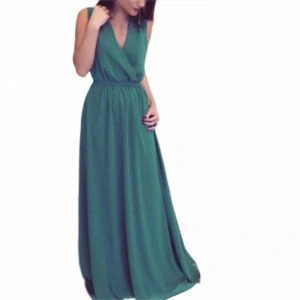 M0297 green2 Bohemian Dresses maureens.com boutique
