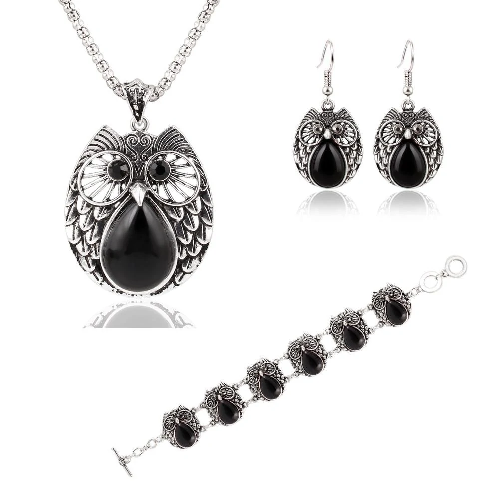 M0300 black1 Jewelry Accessories Jewelry Sets maureens.com boutique