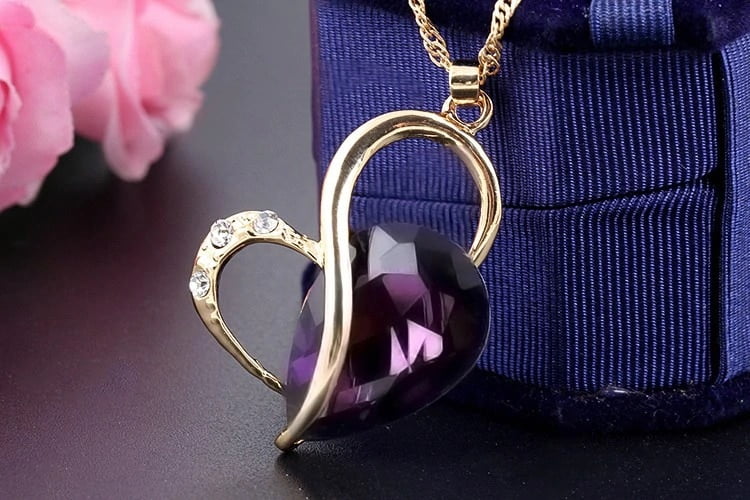 M0303 purple2 Jewelry Accessories Jewelry Sets maureens.com boutique