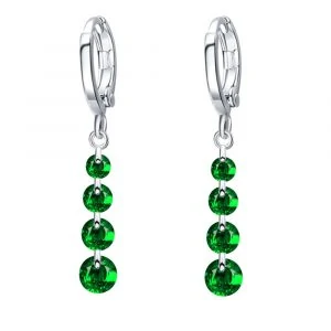 M0306 silvergreen1 Jewelry Accessories Earrings maureens.com boutique