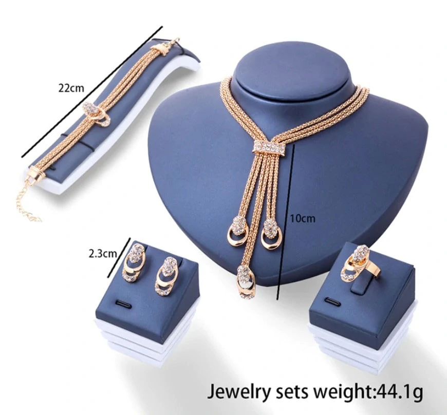 M0309 gold7 Jewelry Accessories Jewelry Sets maureens.com boutique