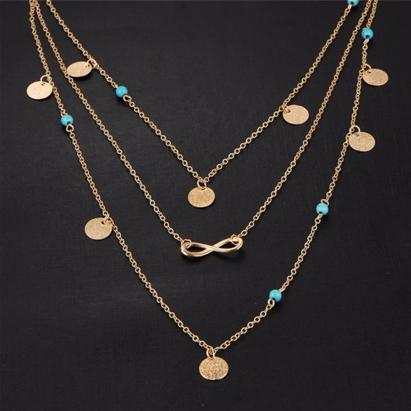 M0315 gold 1sty3 Jewelry Accessories Necklaces Chokers maureens.com boutique