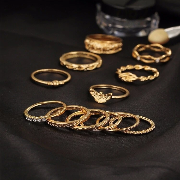 M0320 gold3 Jewelry Sets Rings maureens.com boutique