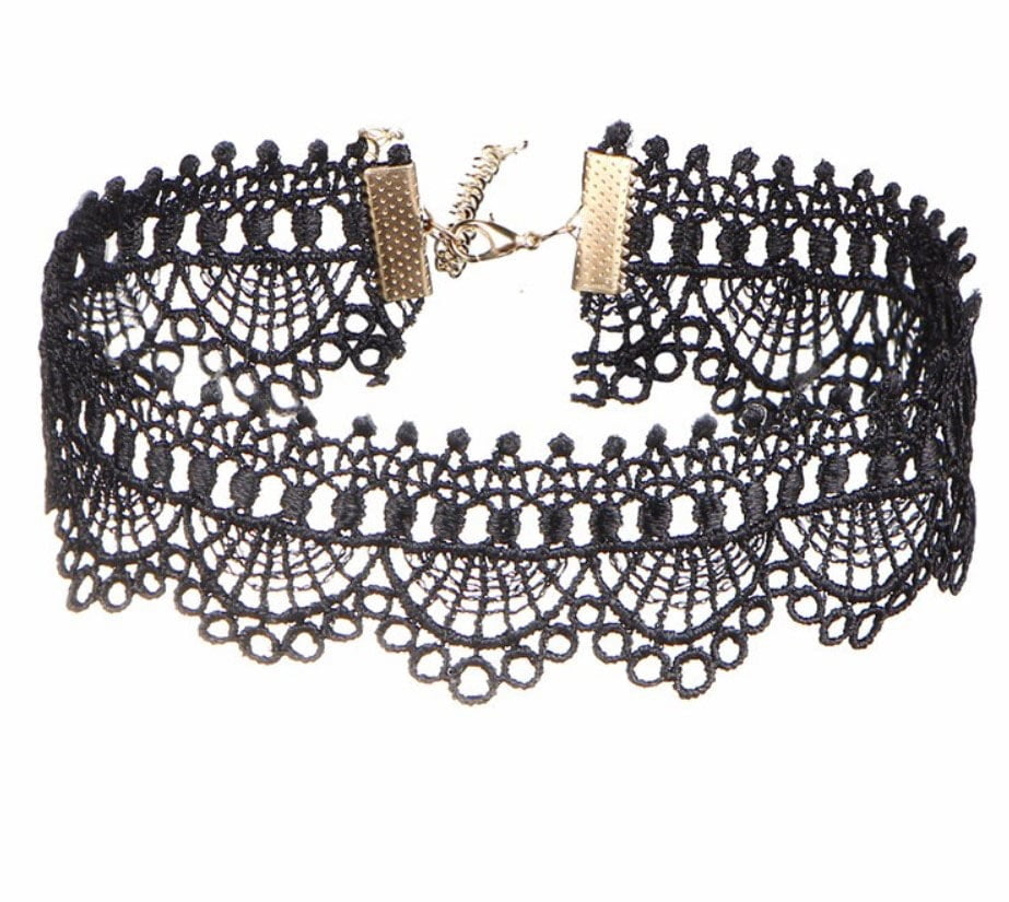 M0331 black1 Jewelry Accessories Necklaces Chokers maureens.com boutique
