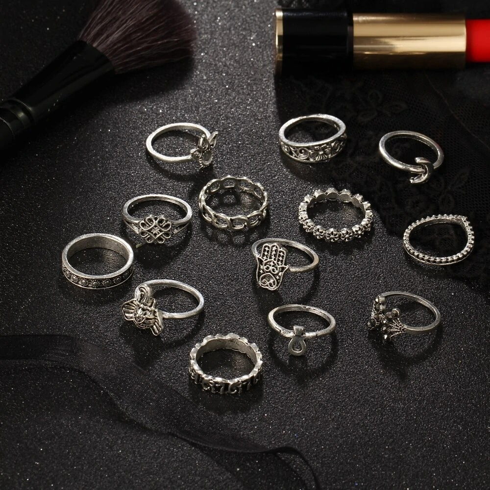 M0333 silver3 Jewelry Sets Rings maureens.com boutique
