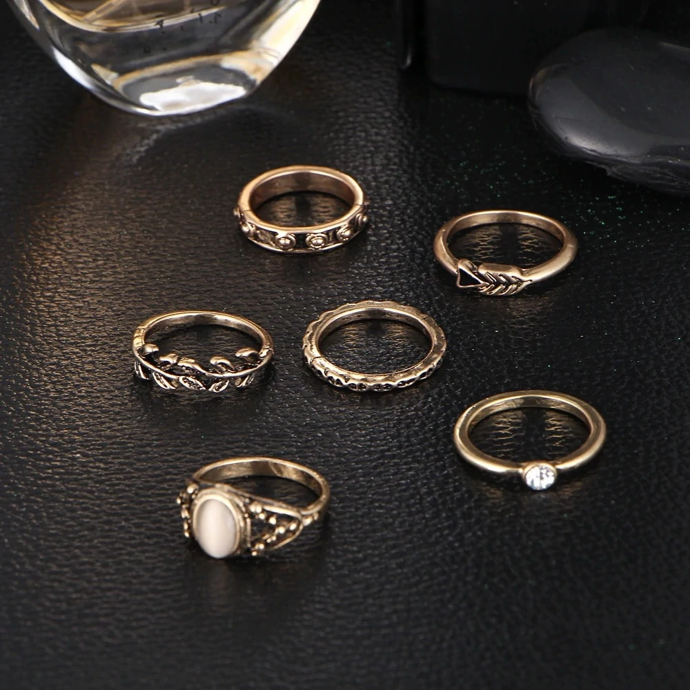 M0334 gold5 Jewelry Sets Rings maureens.com boutique