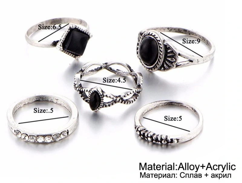 M0339 silver8 Jewelry Sets Rings maureens.com boutique