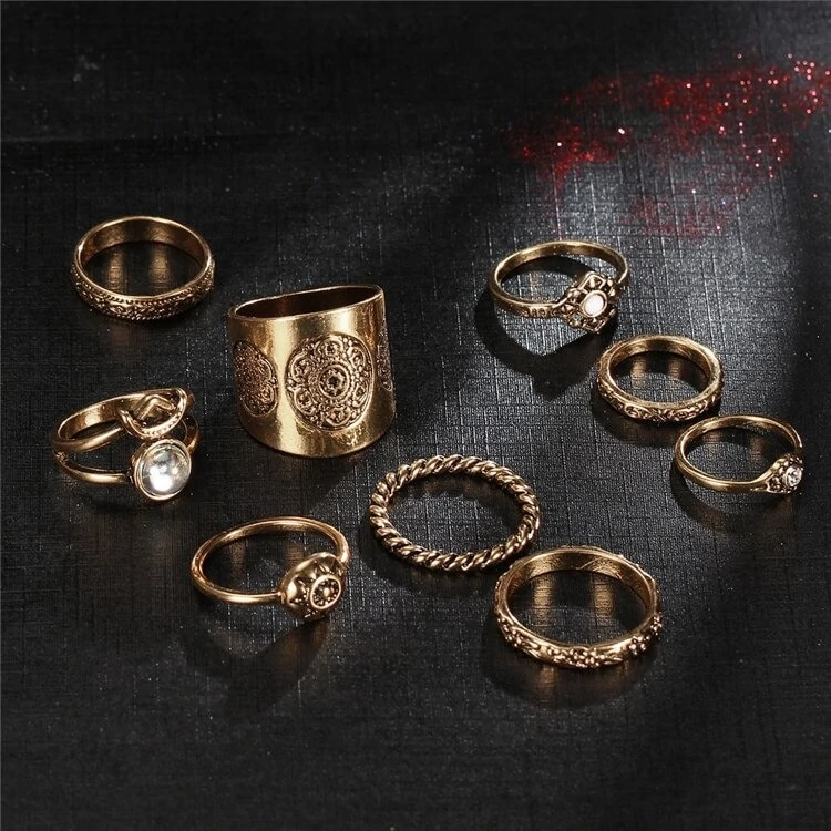 M0343 gold4 Jewelry Sets Rings maureens.com boutique