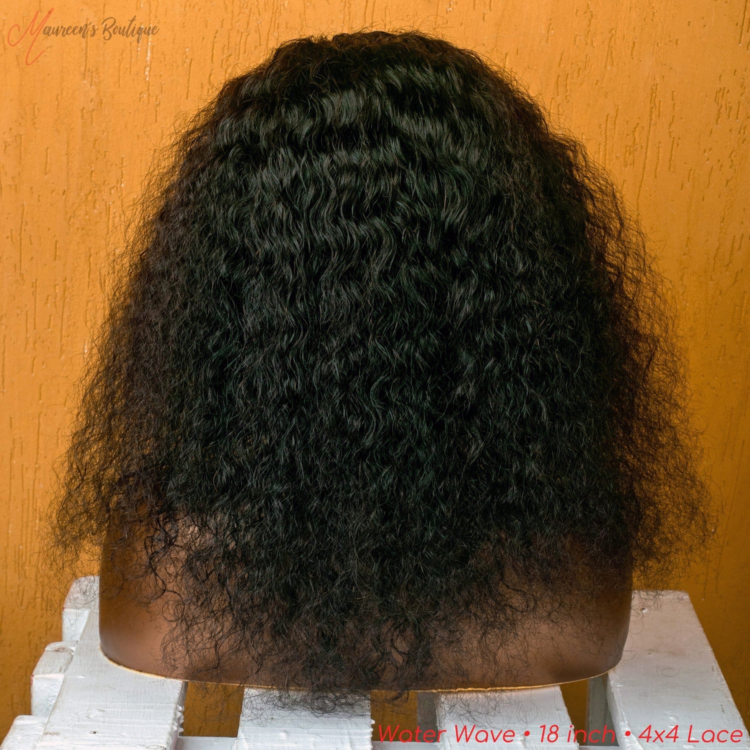 Water Wave 4x4 human hair wig 18 inch maureens.com 3
