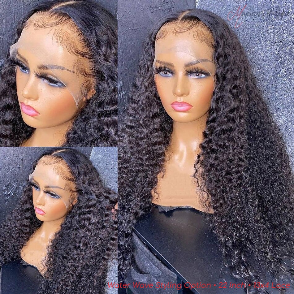Water wave wig styling example 1